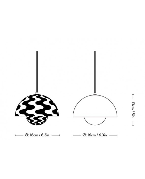 &Tradition Flowerpot VP10 Pendant Lamp